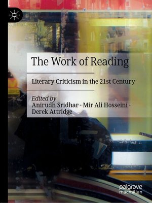 cover image of The Work of Reading